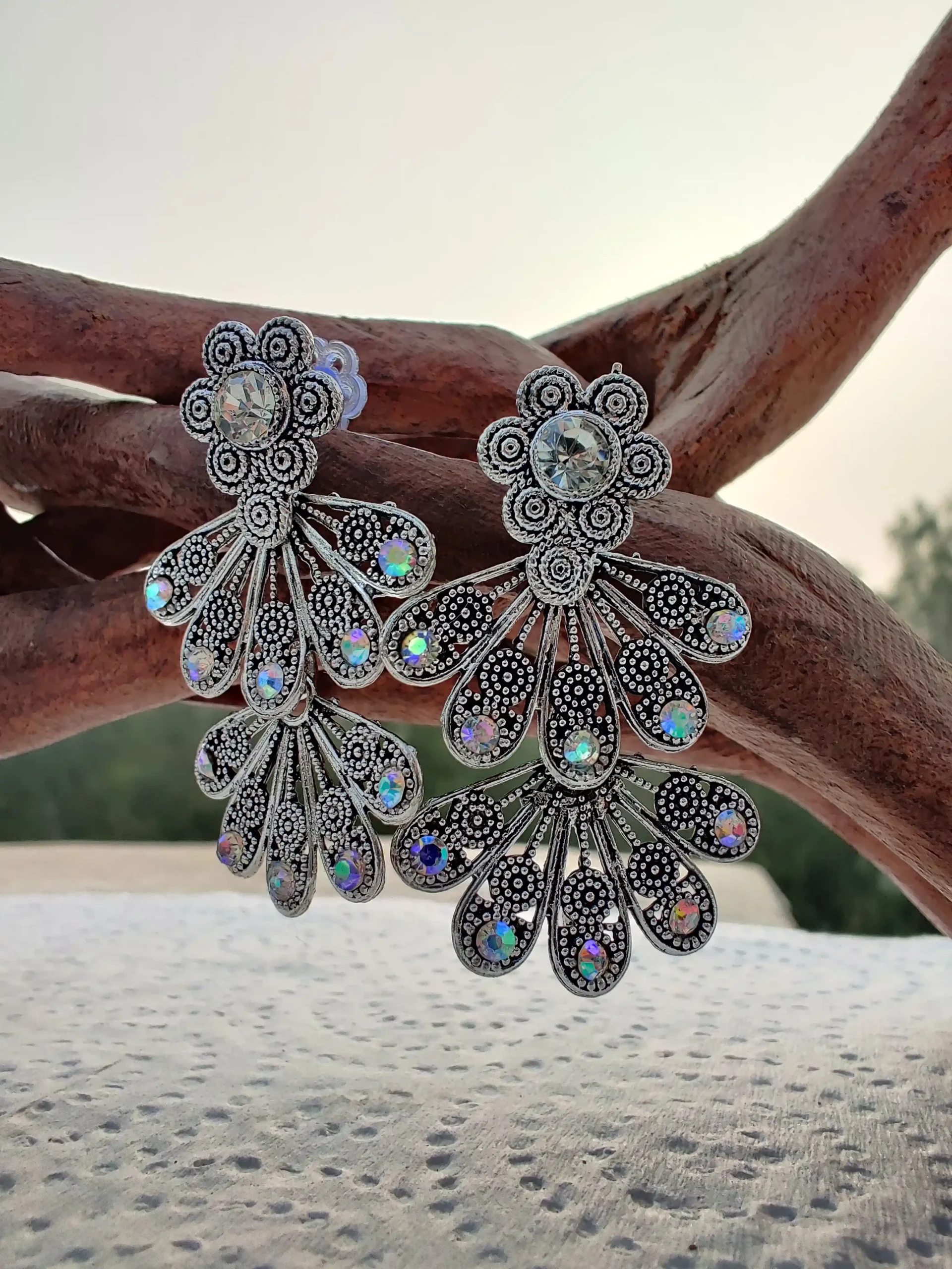 Stone Studded Earrings